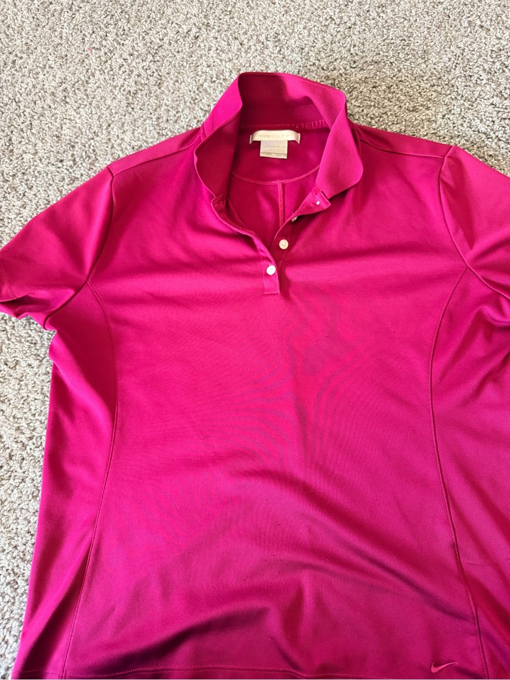 Nike Tops |  Nike Women's Dri-Fit Classic Polo Golf Shirt - purple Xl